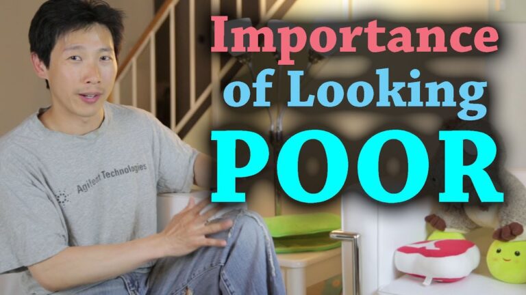 Why Looking Poor is Important?